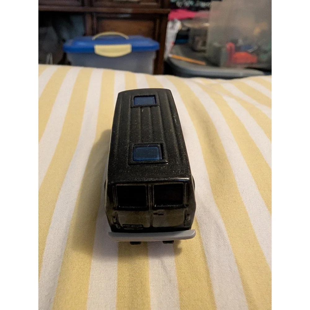 Matchbox Tiger Shark Van Shark Week Gray Diecast Chevy Van MB700 Toy Vehicle